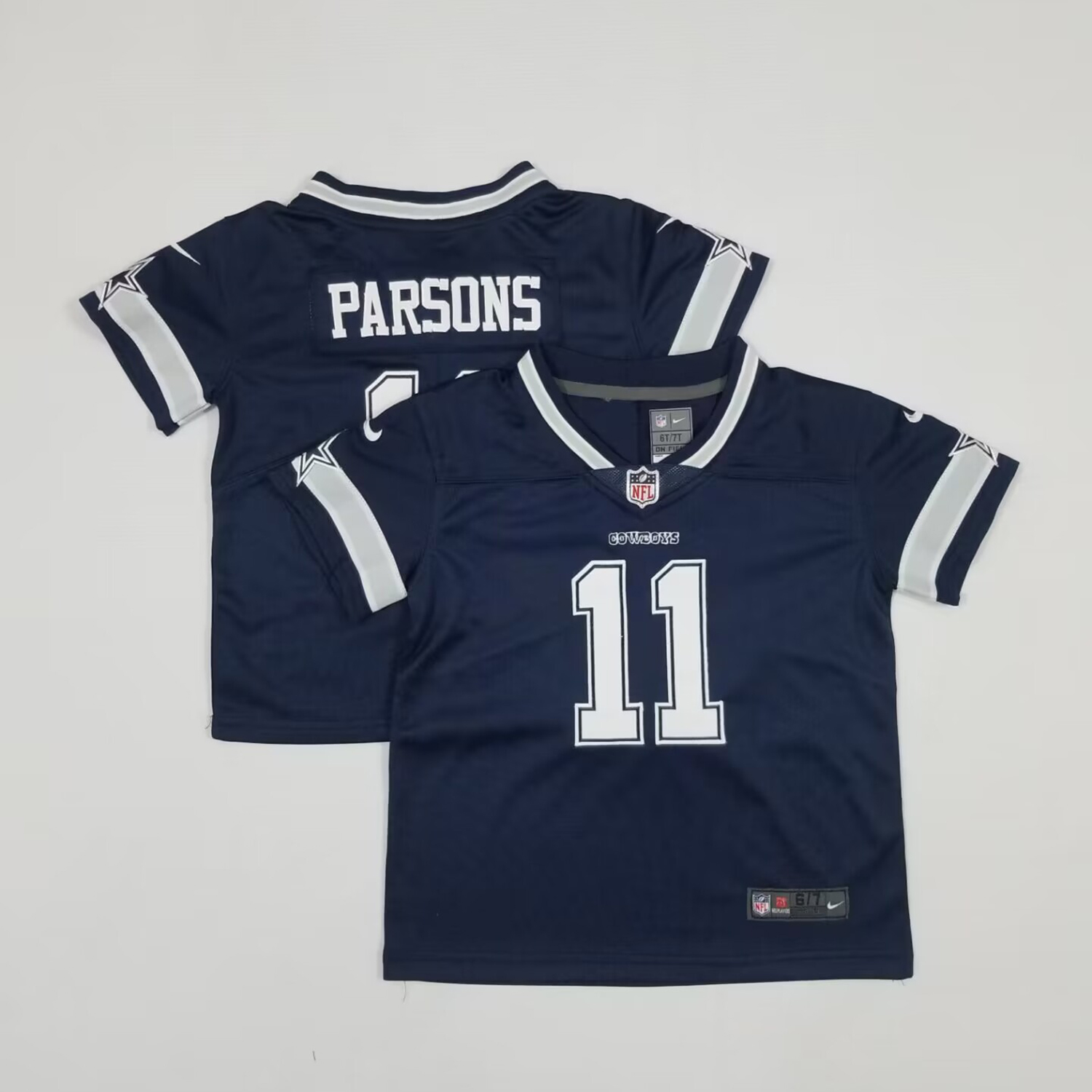 Toddler Nike Dallas Cowboys #11 Micah Parsons Navy Blue Team Color Stitched NFL Vapor Untouchable Limited Jersey